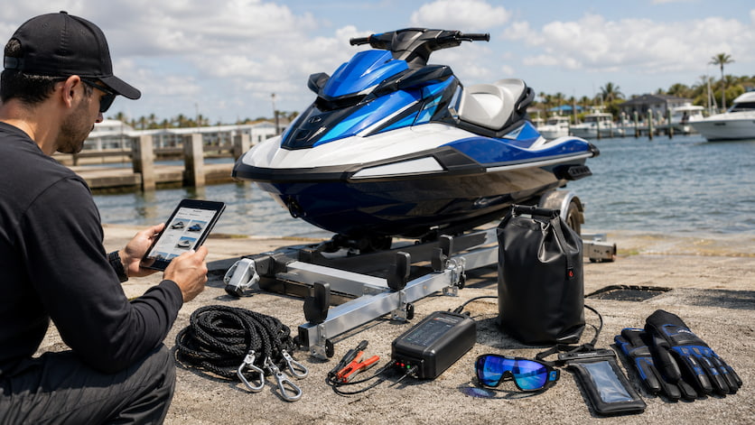 Loja de acessórios para jet ski Yamaha: o que analisar antes de fechar a compra