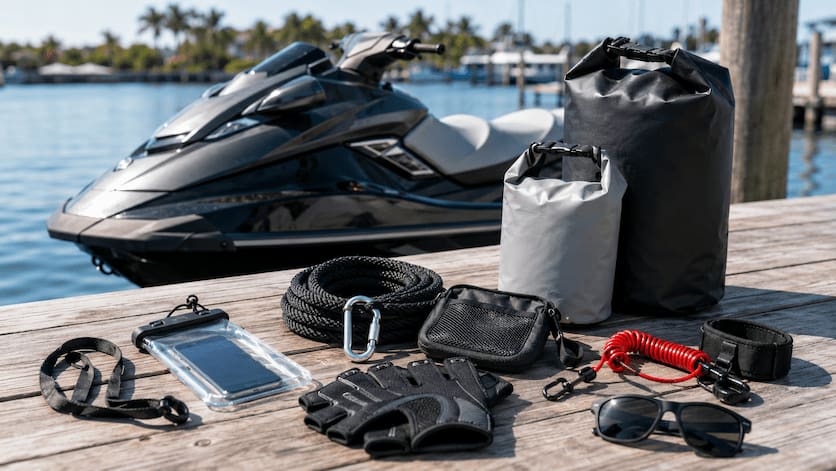 Lista de acessórios náuticos essenciais para jet ski